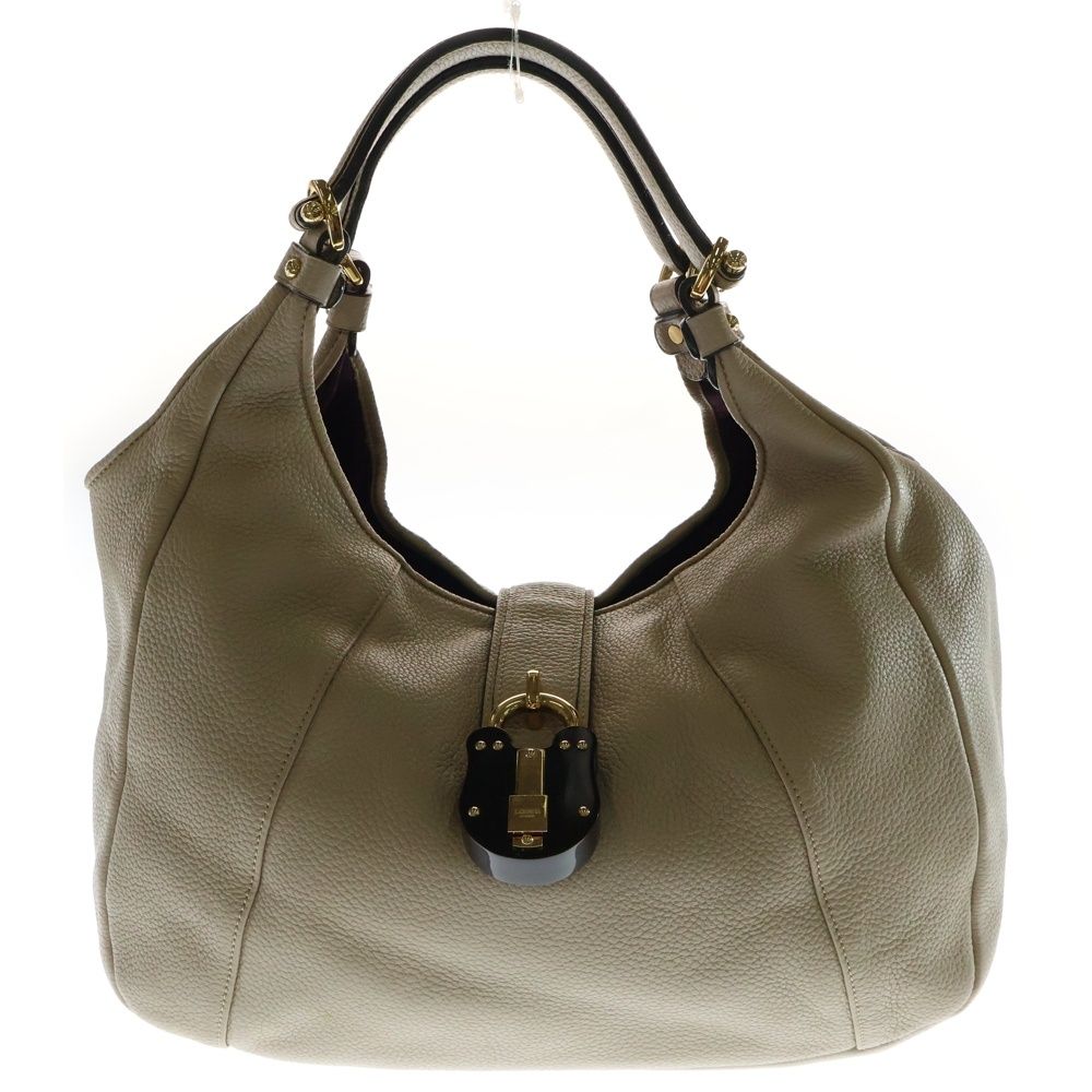 LOEWE (ロエベ) カリエ ホーボー パドロック レザー ハンド トート 