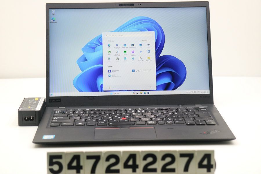 Lenovo ThinkPad X1 Carbon 6th Gen Core i5 8350U 1.7GHz/16GB/256GB(SSD)/14W/FHD(1920x1080) タッチパネル/Win11 【547242274】