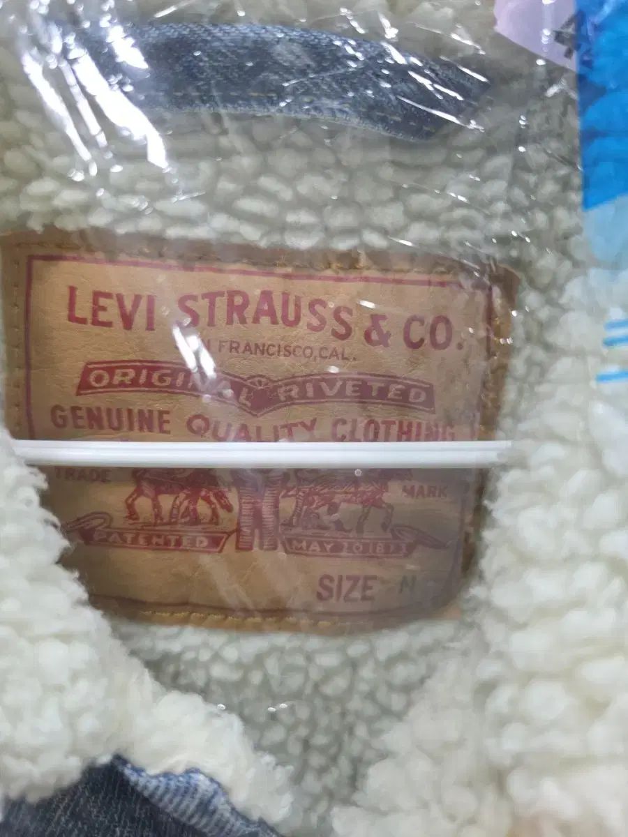 LEVI S リーバイス ボアフリース デニムジャケット レディース M サイズ