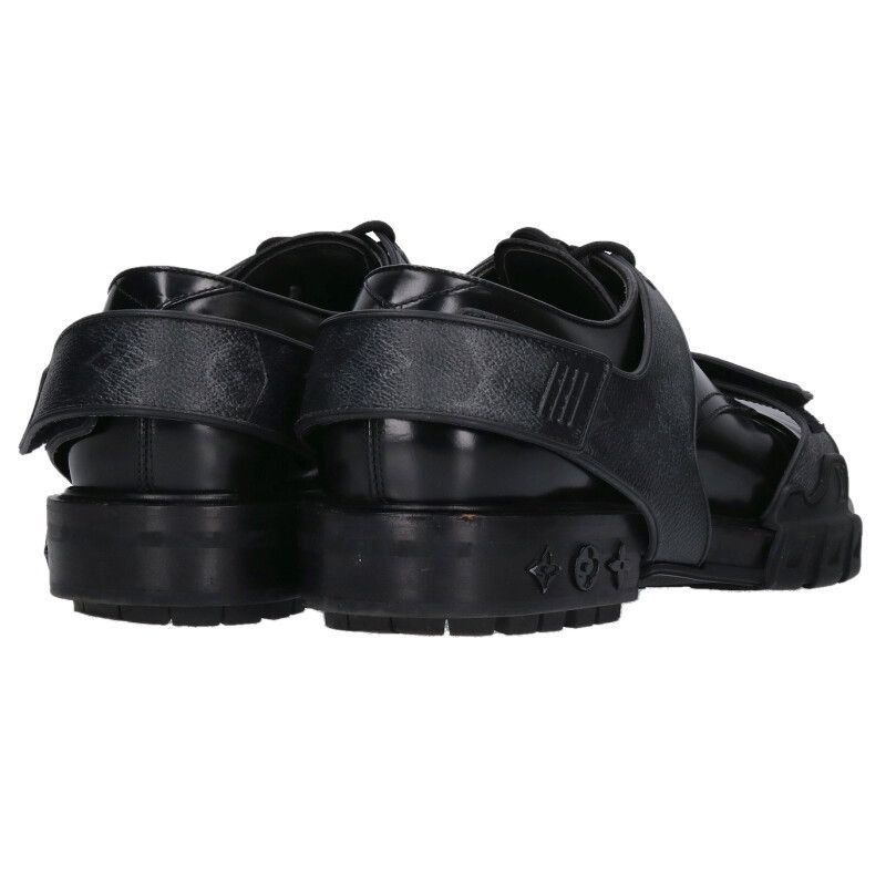 ルイヴィトン LVダービー ハーネス ライン モノグラムハーネスレザーシューズ メンズ 6.5 WWW_NOITHATQUANGTHANH_NET