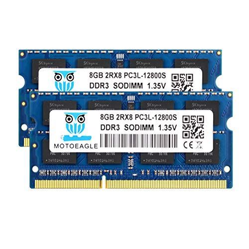 スマホ/家電/カメラキングストン ノートPC用 メモリ DDR3L 1600  8GB×2枚 低電圧