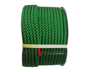 5営業日で発送 まつうら工業 PEロープ 12ミリ 緑100M ドラム巻