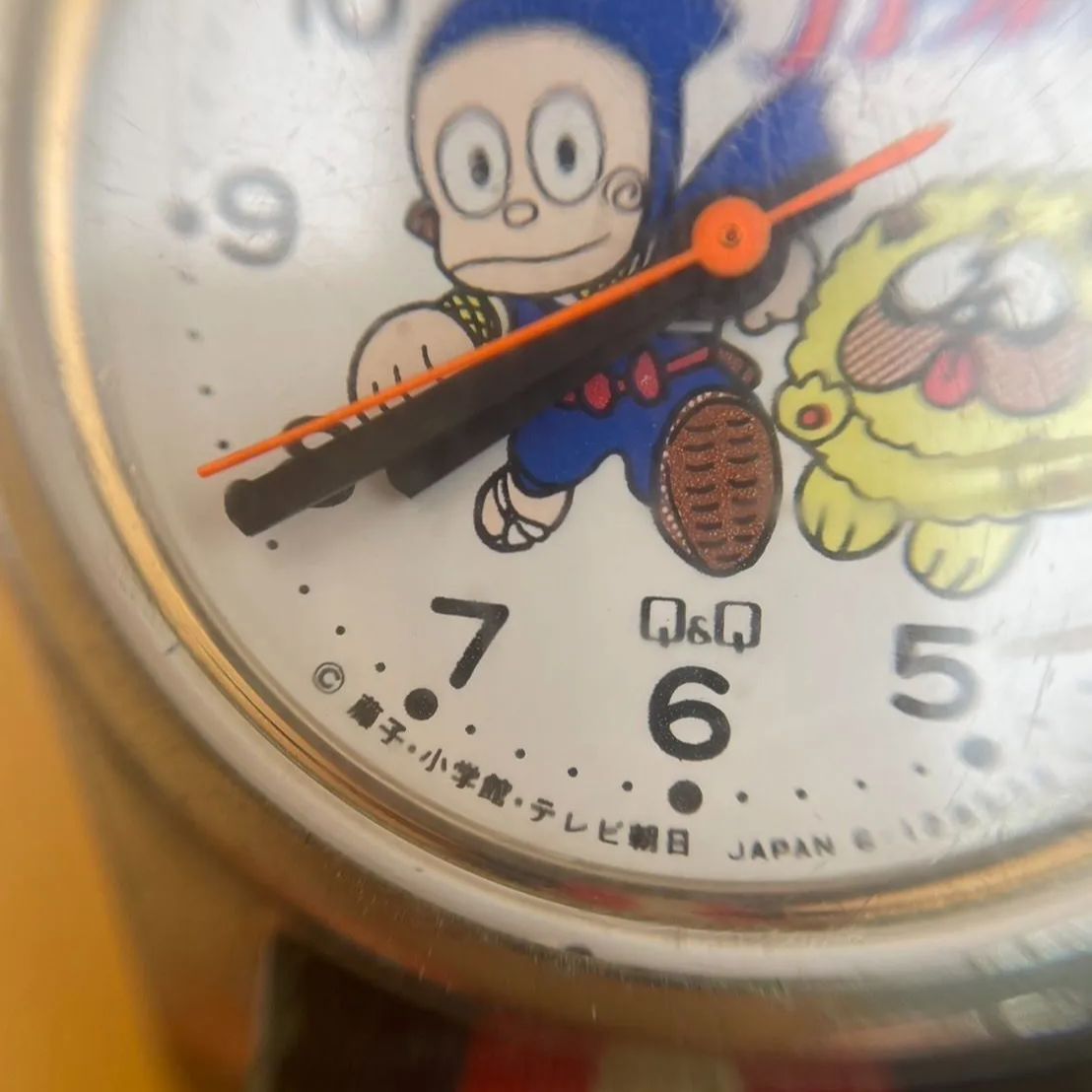 ✨磨きあげ✨】キャラクター腕時計 忍者ハットリくん Q&Q 小学館