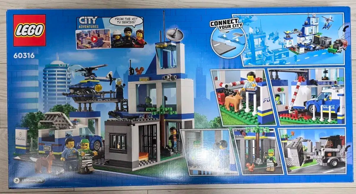 LEGOブロック シティ 60316 警察署