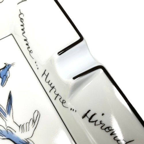 【未使用品】HERMES 灰皿 アッシュトレイ  陶器 ブルー ホワイ 帆船 2025年最新】HERMES 置き型灰皿の人気アイテム - メルカリ