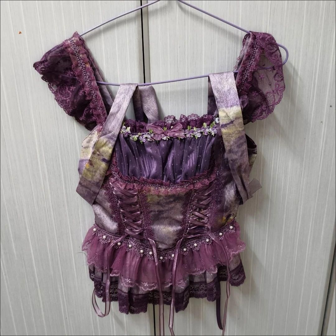 韓嬢】ゴスロリ・ロリータドレス 上下セット 森ガール 姫様