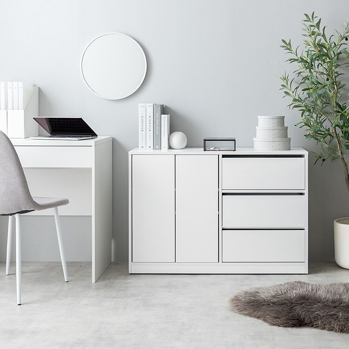 隠しキャスター付き 引き出し収納