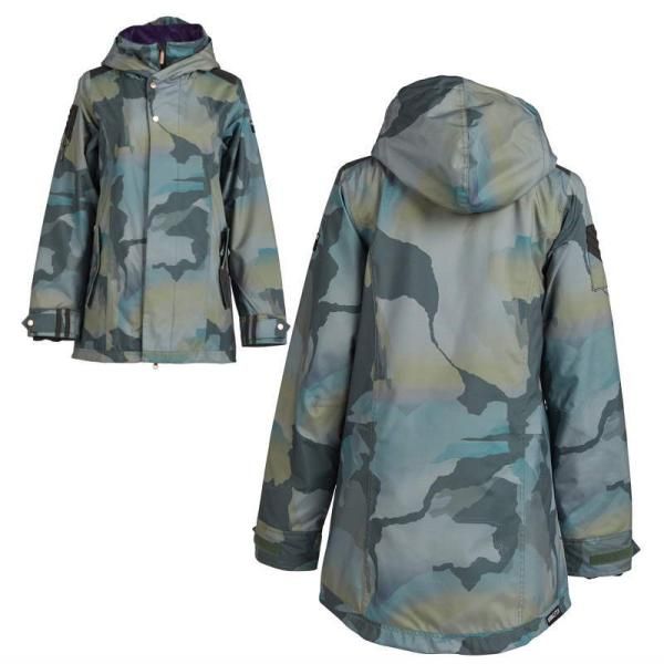 【OUTLET】 NIKITA BANYON JKT MOUNTAIN FATIGUE Sサイズ レディース スノーボード スキー ジャケット JACKET アウトレット OUTLET】 NIKITA BANYON JKT MOUNTAIN FATIGUE Sサイズ