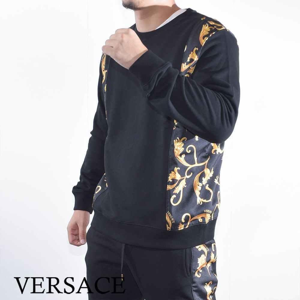 ヴェルサーチ トレーナー トップス スウェット サイド バロック