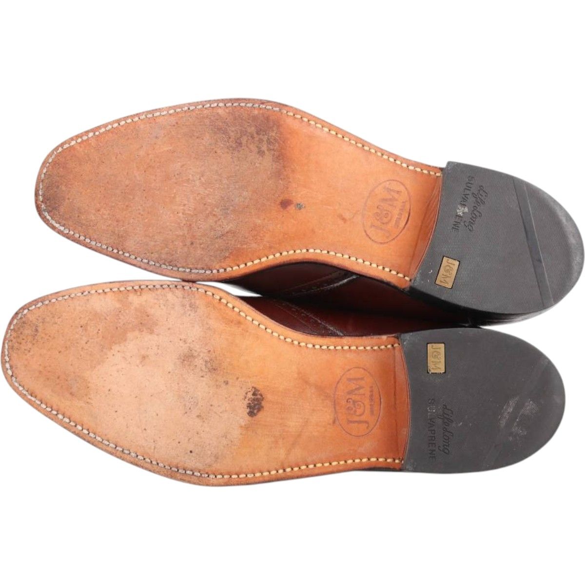  古着 ジョンストンアンドマーフィー MURPHY アリストクラフト モンクストラップシューズ saa 014392 デッキシューズ 靴