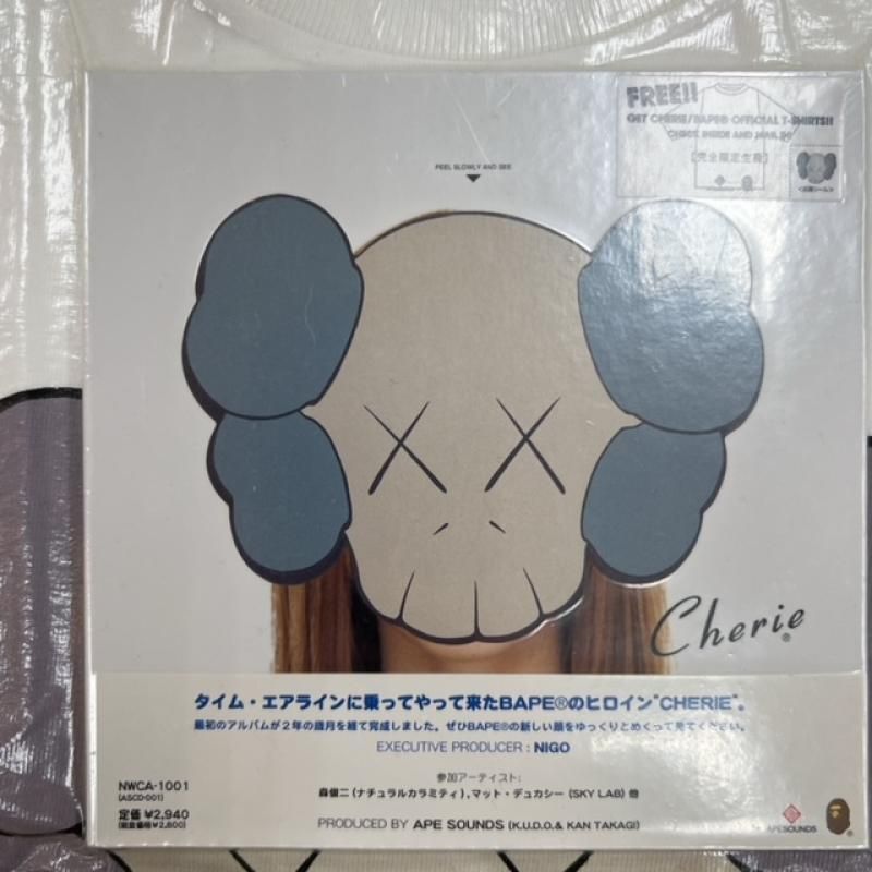 A BATHING APE アベイシングエイプ ×KAWS × cherie 希少 未開封 CD