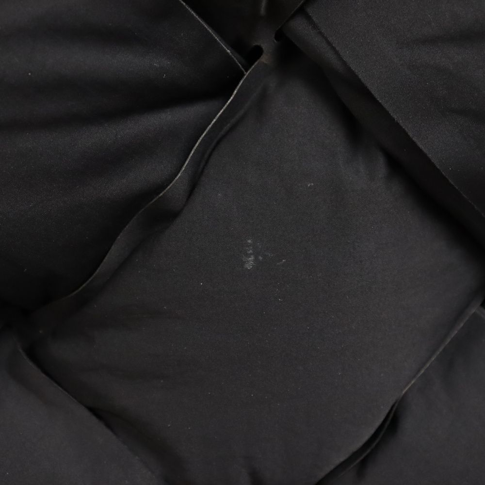 BOTTEGA VENETA (ボッテガヴェネタ) 22AW Tech Nylon Padded Vest Black  イントレチャートパデッドナイロンダウンベスト 664055 VF4K0 ブラック