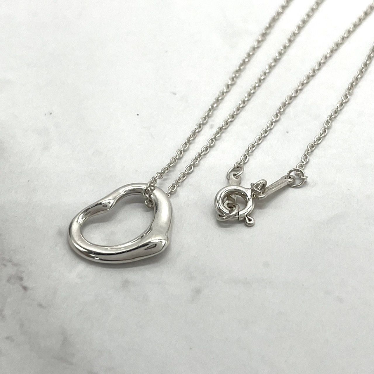 TIFFANY & Co. ティファニー ネックレス オープンハート エルサ