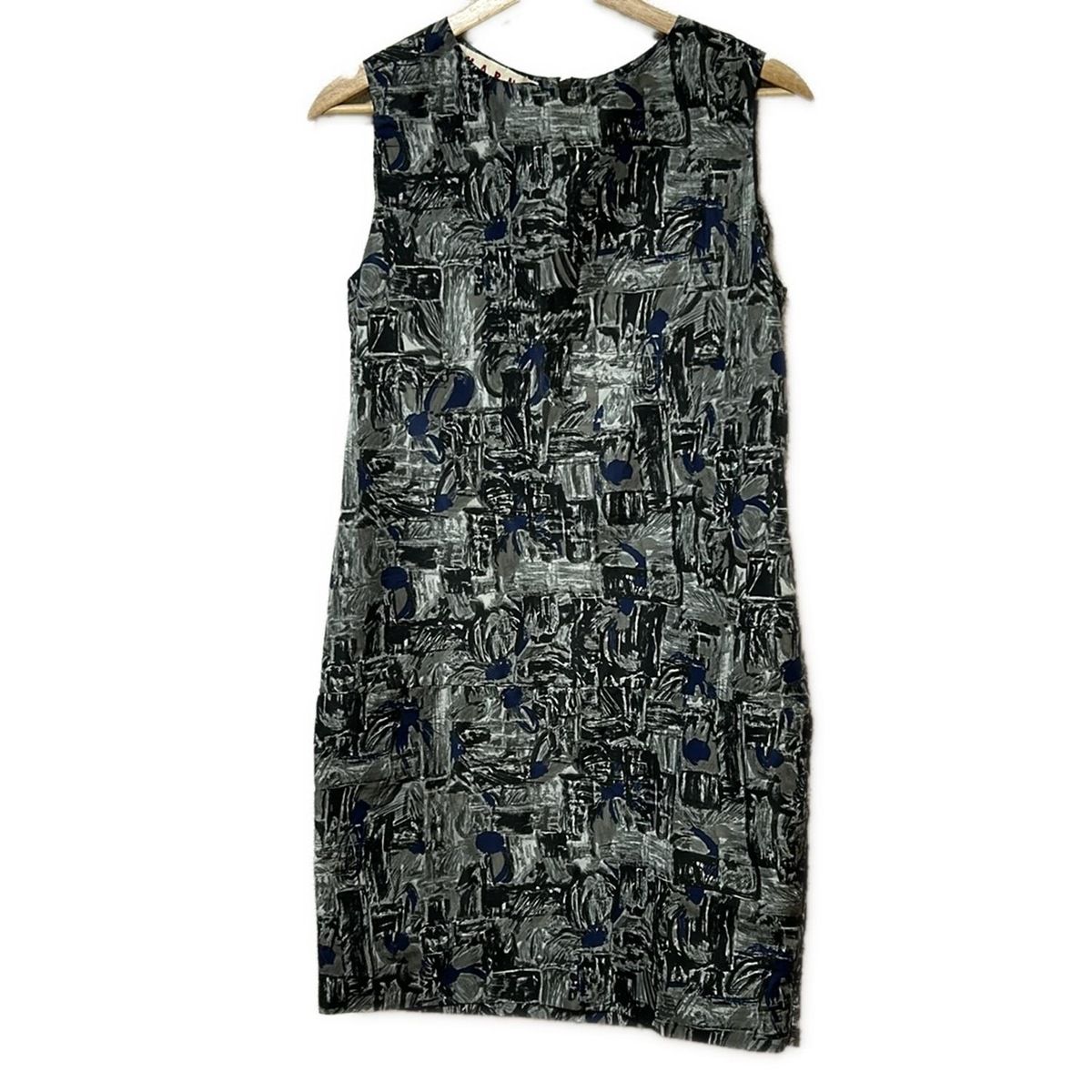【美品】MARNI マルニ ワンピース サイズ 40 ネイビー MARNI マルニ レディース ワンピース サイズ：40(M位)（その他