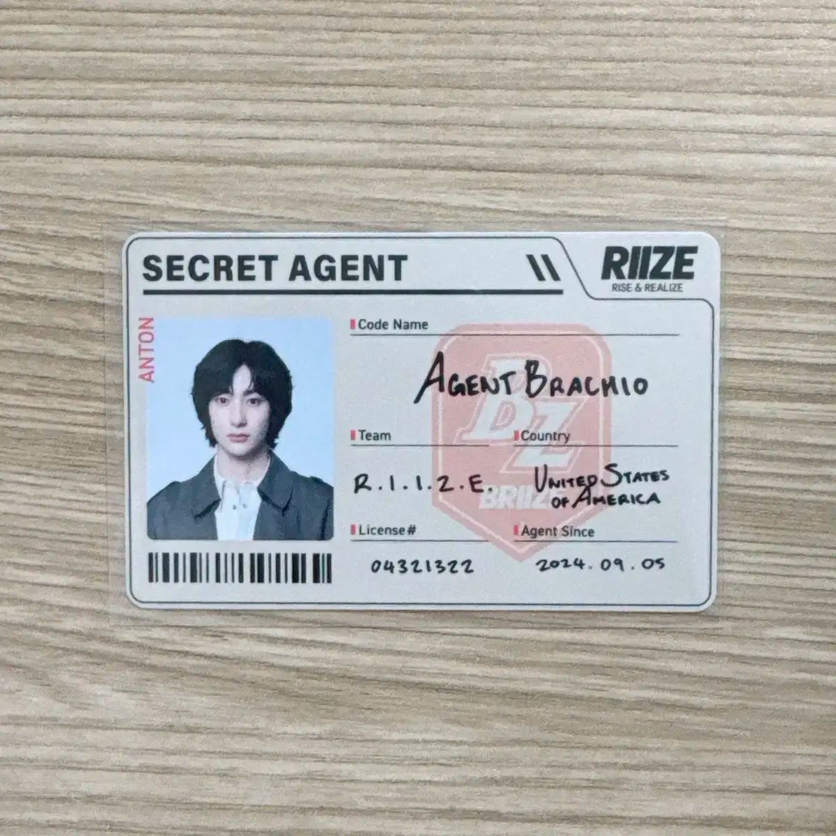 『RIIZE：The Secret LIEZ』サインボール　アントン RIIZE：The Secret LIEZ』サインボール アントン - メルカリ