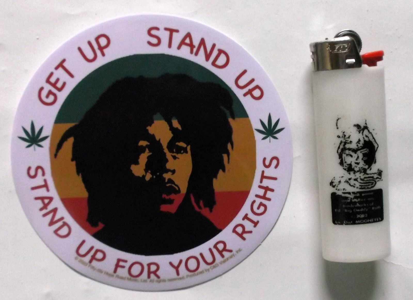 ★ボブ マーリー ステッカー Bob Marley 3pcs 正規品 レゲエ Reggae jamaica