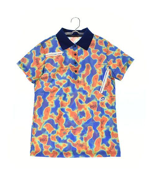 未使用級 PEARLY GATES PGM4G ロゴシャツ ゴルフ レディース 未使用級 PEARLY GATES PGM4G ロゴシャツ ゴルフ レディース 未