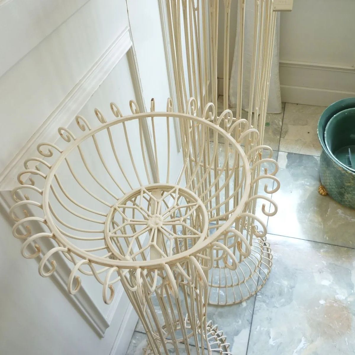 プラントホルダー大小set 一部サビあり