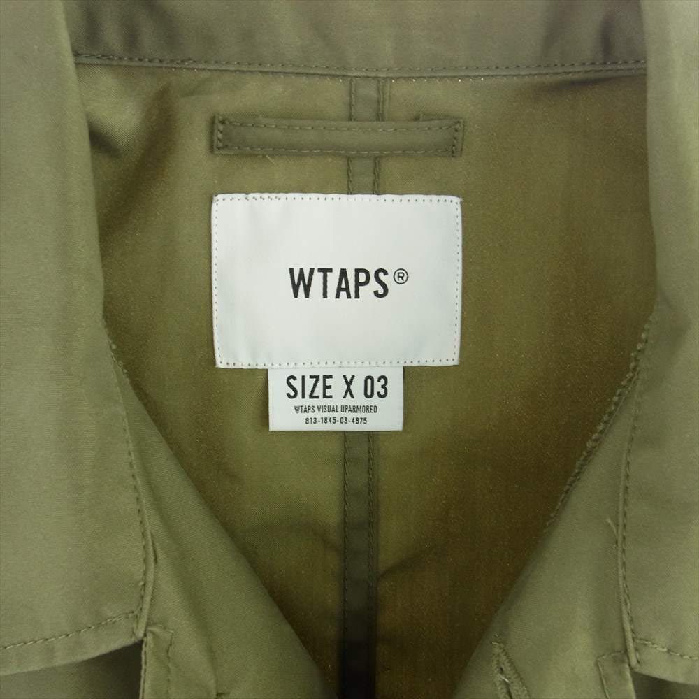 WTAPS ダブルタップス ミリタリージャケット 20AW 202WVDT-JKM03 