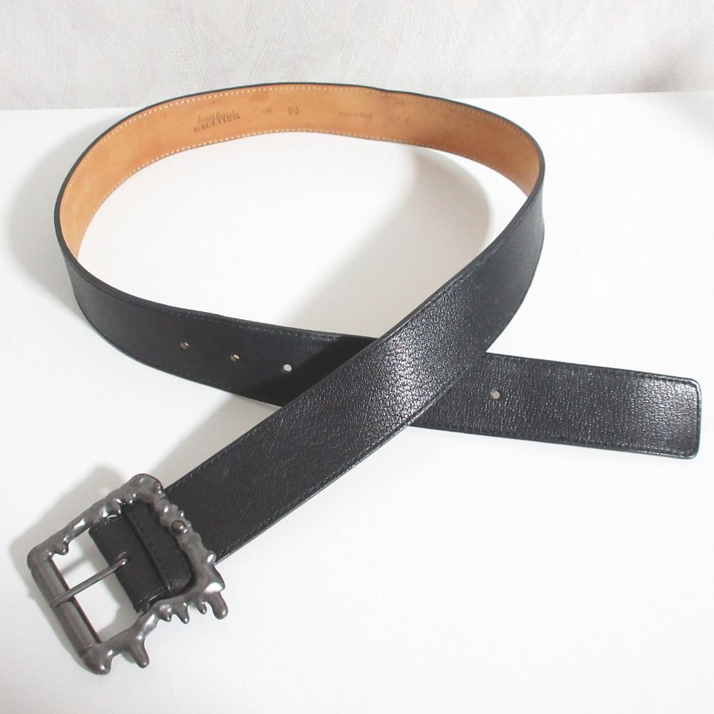 Jean-Paul GAULTIER ジャンポールゴルチエ ピンバックル レザー