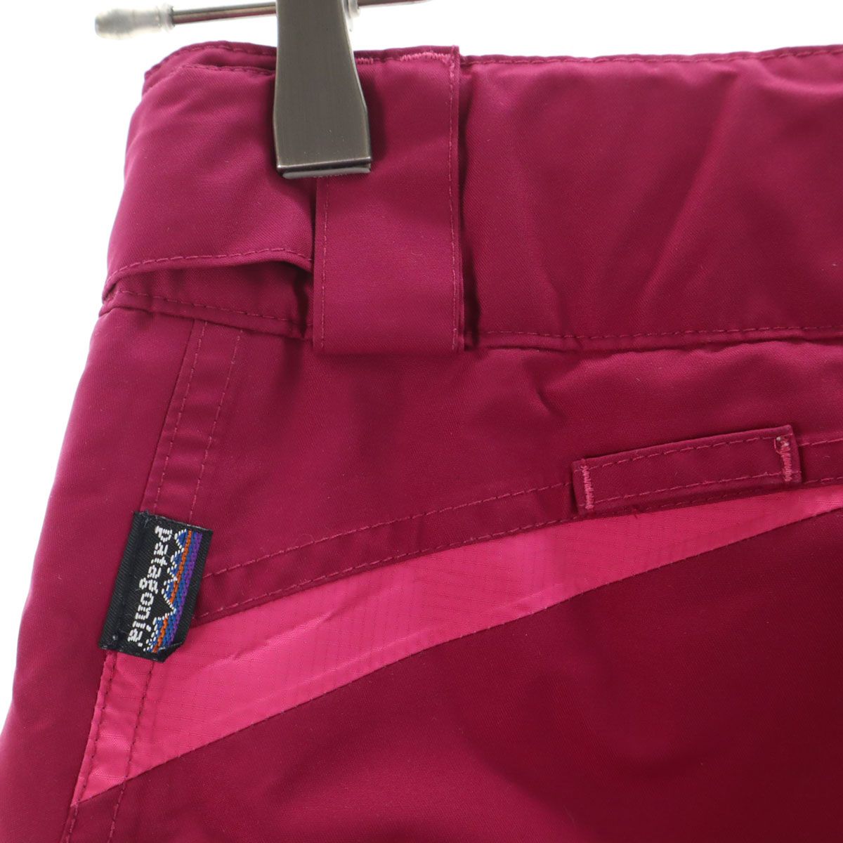 patagonia - 古着 patagonia パタゴニア スノーボード 中綿ロングパンツ L マゼンタ アウトドア 68515FA11 キッズ patagonia パタゴニア スノーボード 中綿ロングパンツ L