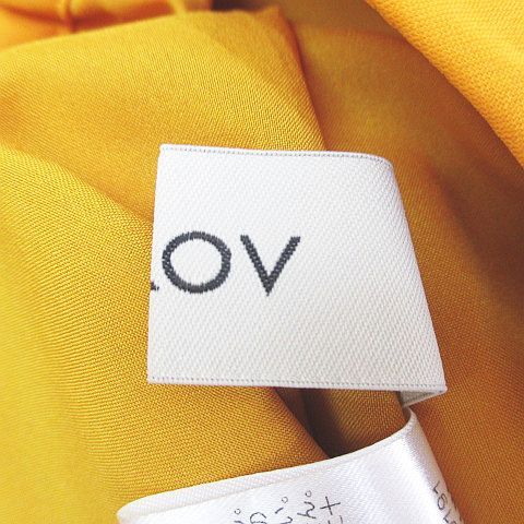SOLOV パンツ　ソロヴ　オレンジ ソロヴ SOLOV ロング丈 テーパードパンツ ジップフライ 1