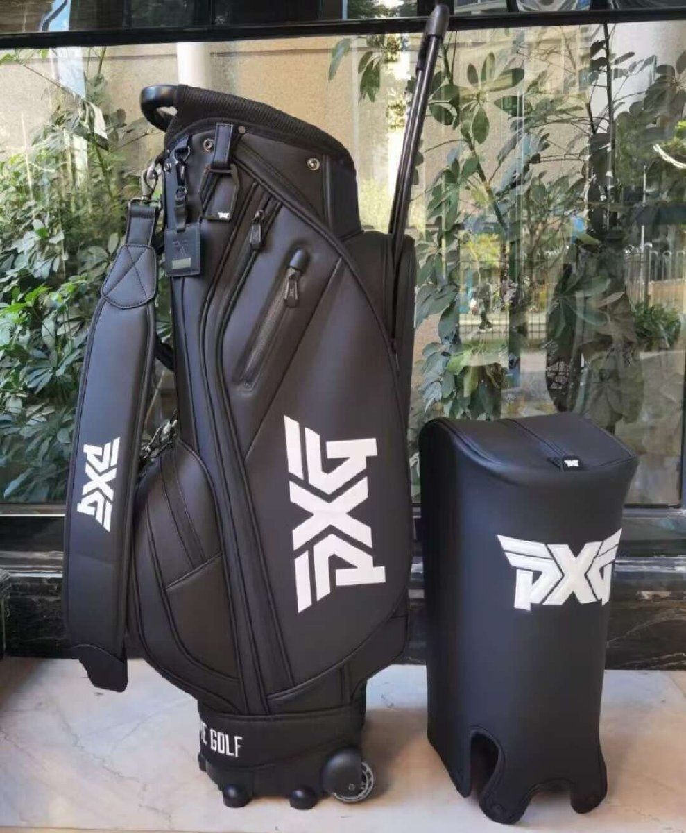 PXG キャディーバック ゴルフバッグ キャディバッグ ブラック