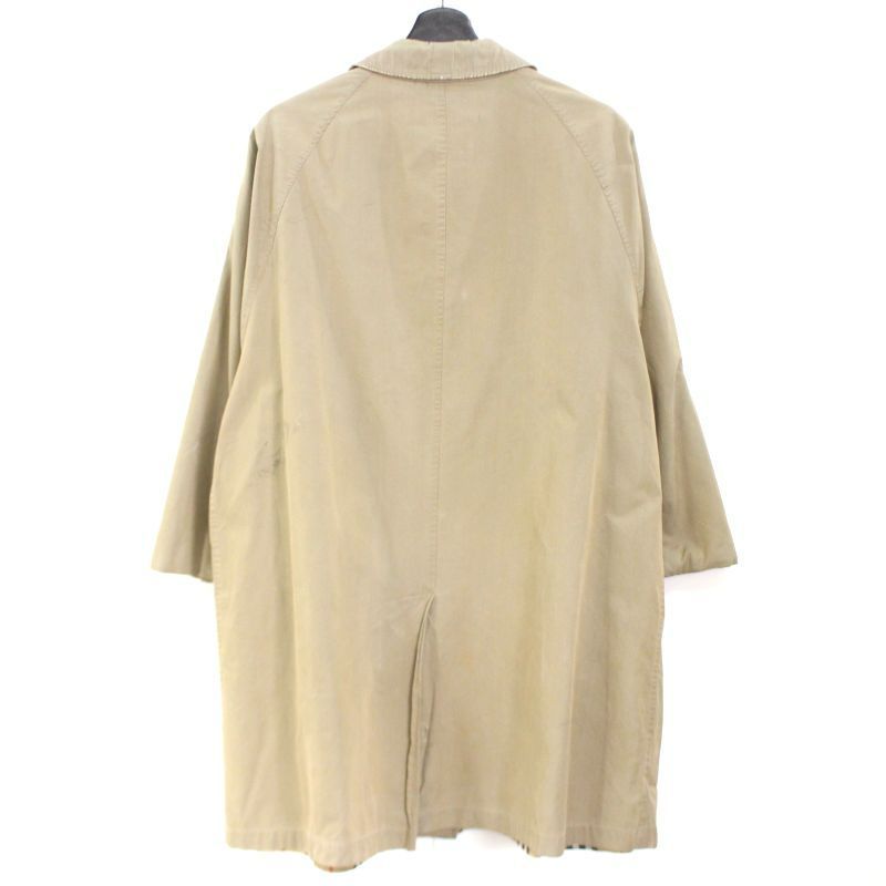 60s イギリス製 vintage BURBERRY 1枚袖 タマムシ 玉蟲 ステンカラー 