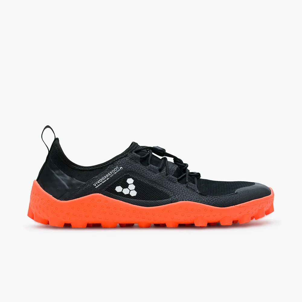 VIVOBAREFOOT Mens Primus Trail III SG Shoes (Obsidian) EU41 ビボ