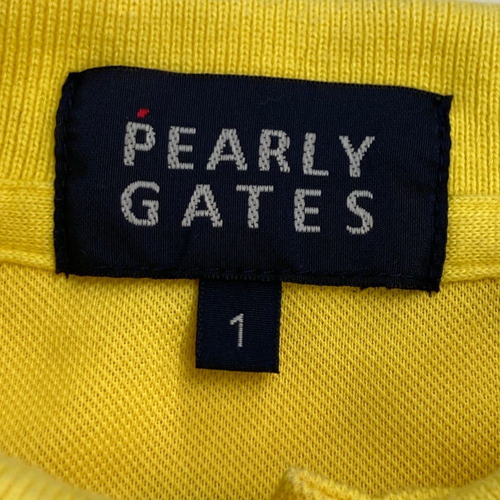 サイズ：1 PEARLY GATES パーリーゲイツ 半袖ポロシャツ