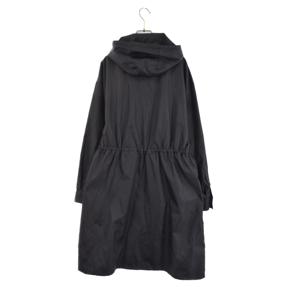 PRADA (プラダ) 22SS RE-NYLON Rainwear Trench Coat リナイロン レインウェア フロントジップ トレンチコート  ブラック 292061 S222 - メルカリ