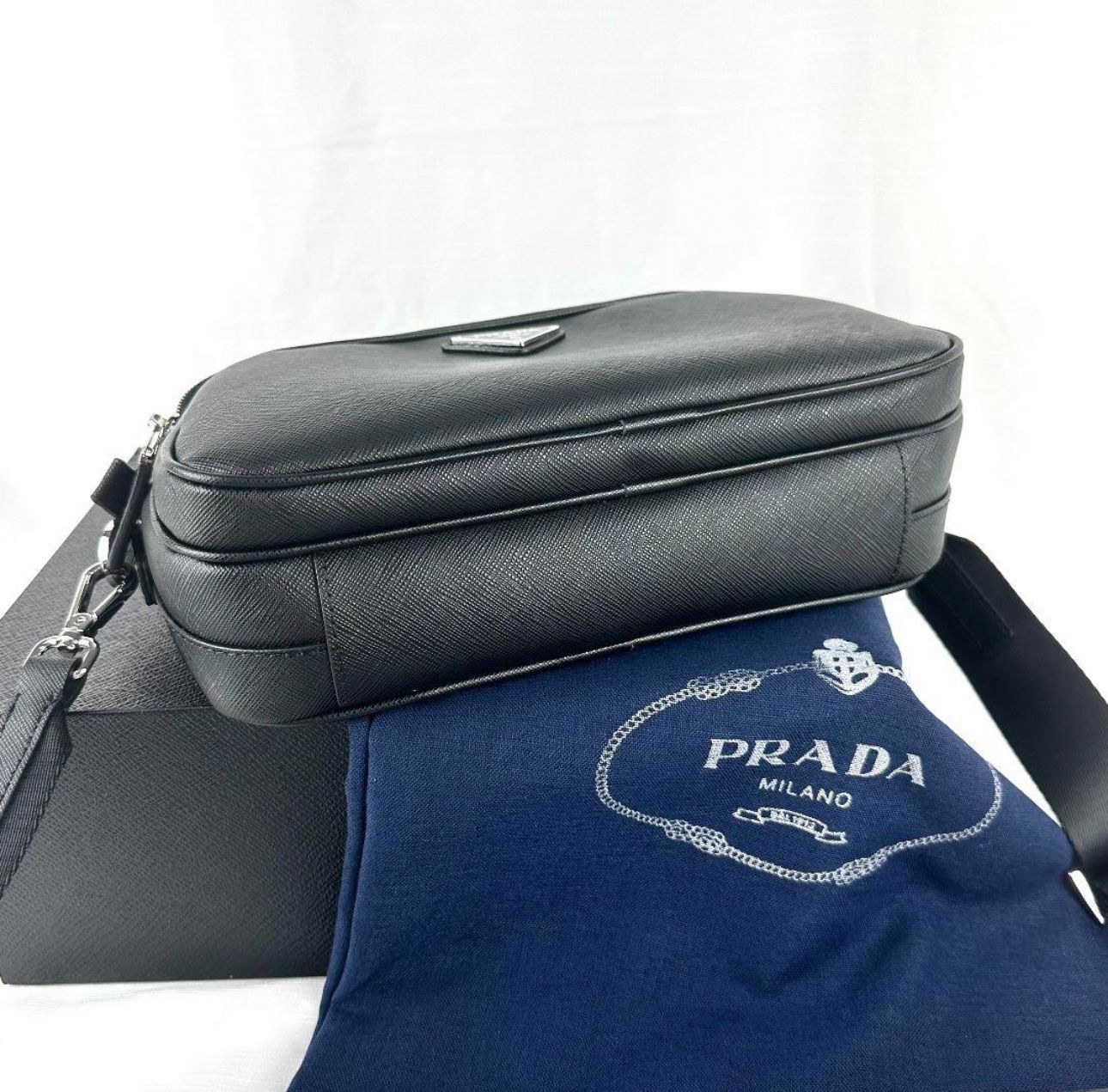 美品譲渡 PRADA プラダ メンズ ショルダーバッグ