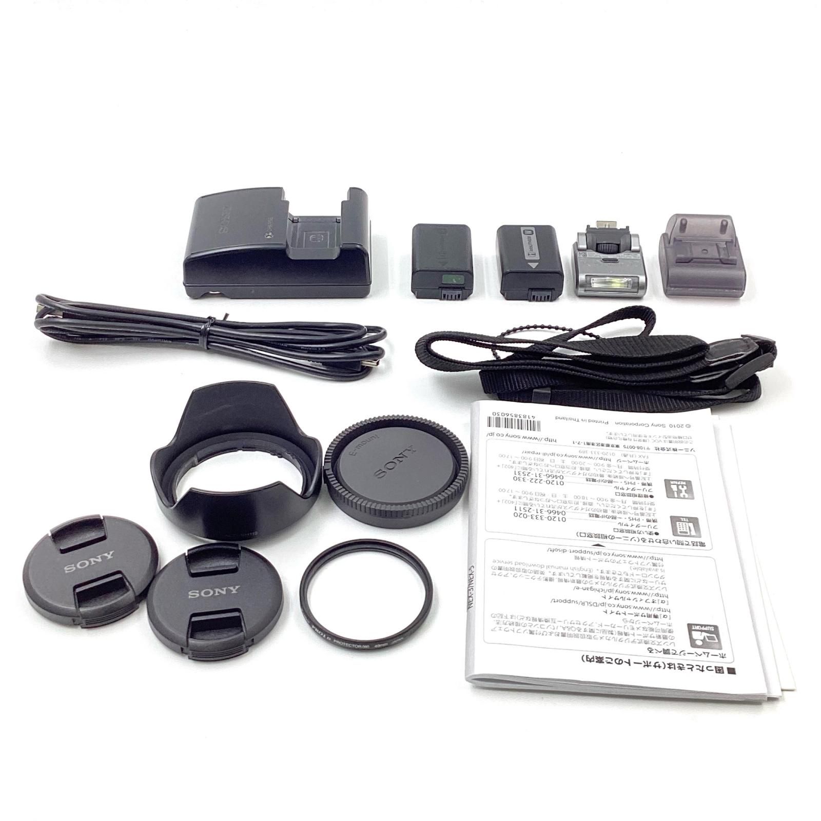 返品保証・動作確認済】SONY NEX-5T ダブルレンズキット