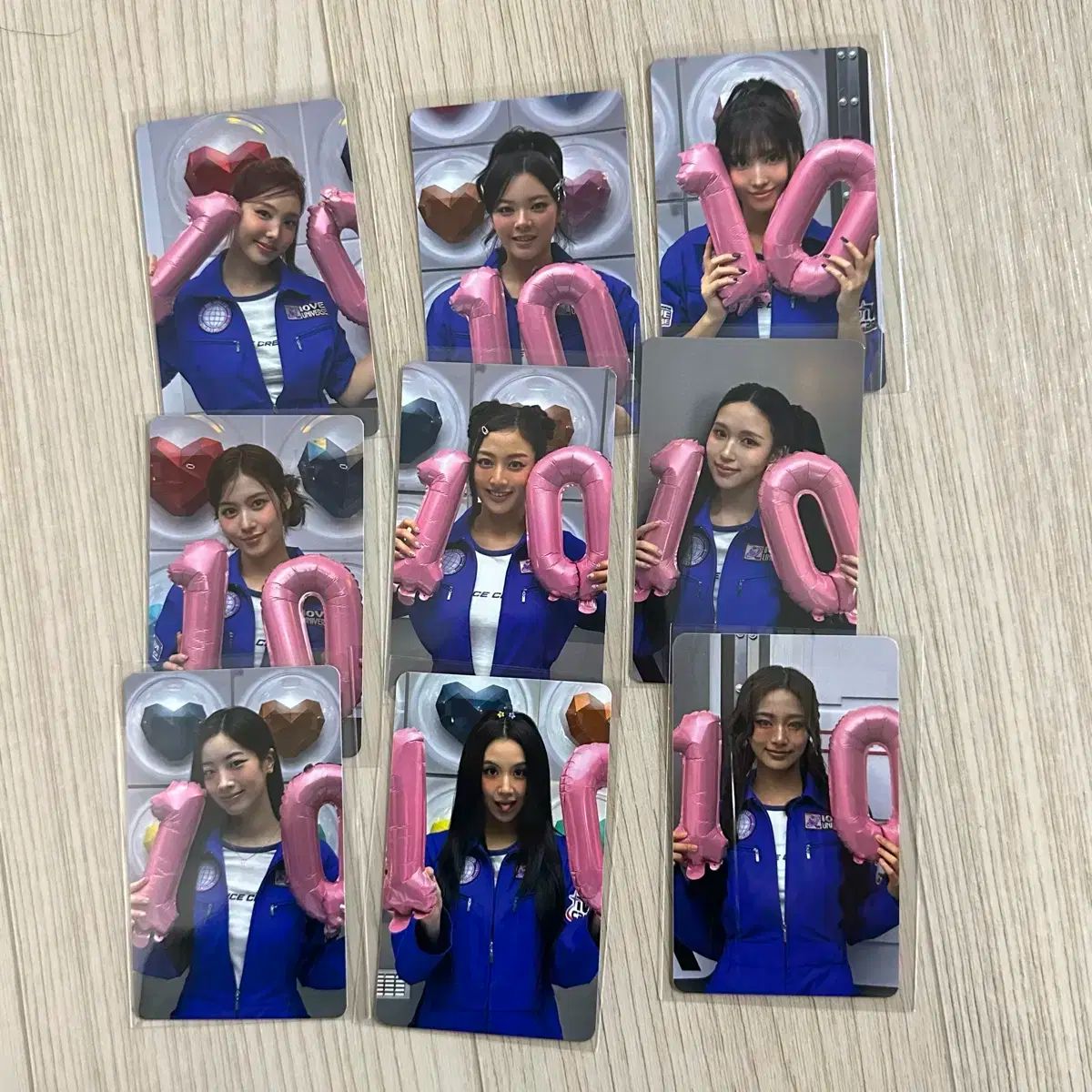 TWICE 10周年 ポップアップ 特典 トレカ 9枚セット