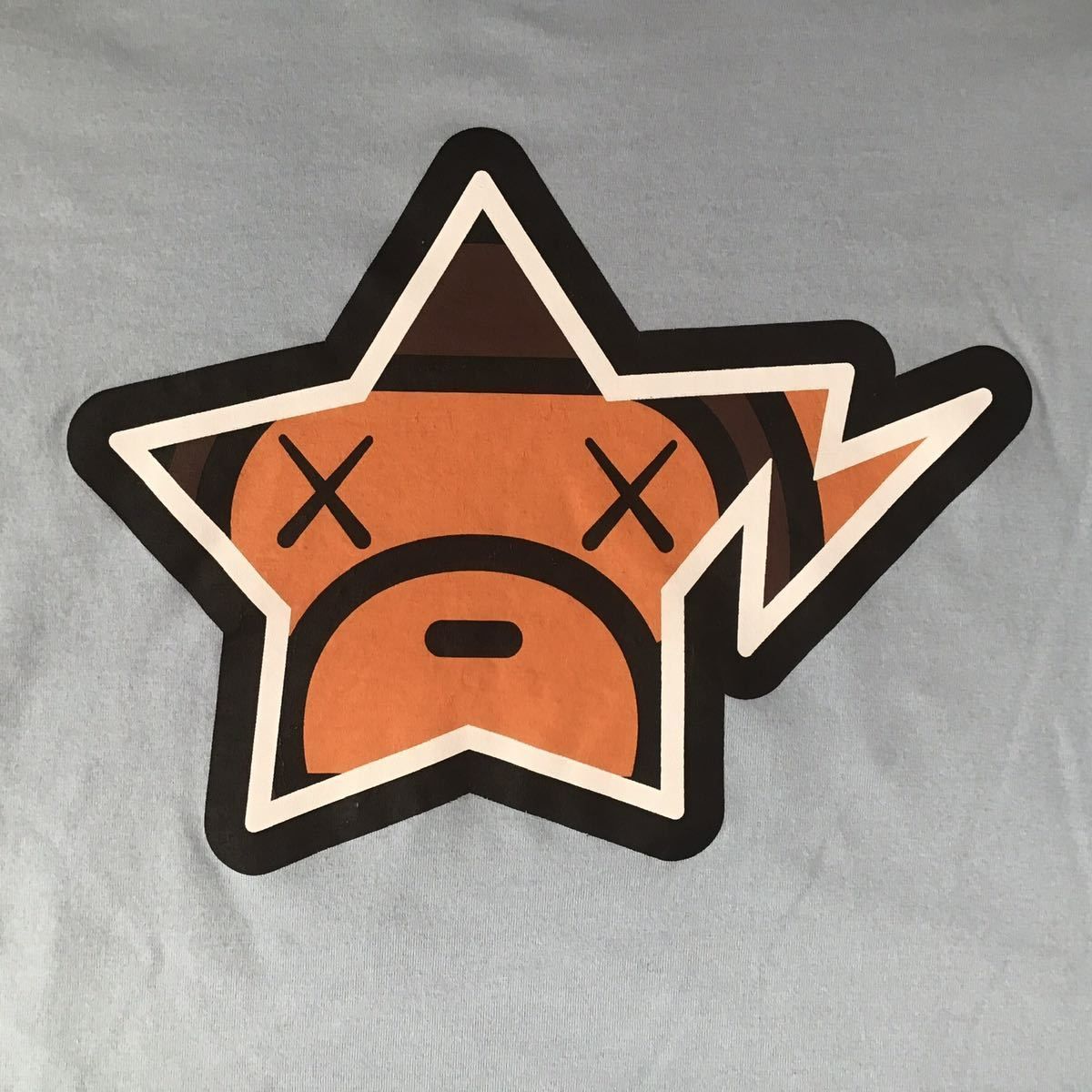 ☆リバーシブル☆ KAWS MILO 長袖 Tシャツ Mサイズ a bathing