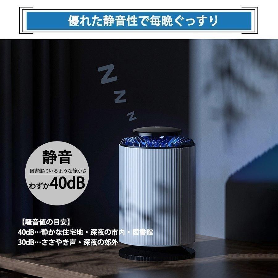 新品空気清浄機 小型 卓上 コンパクト ウイルス対策 静音 高性能