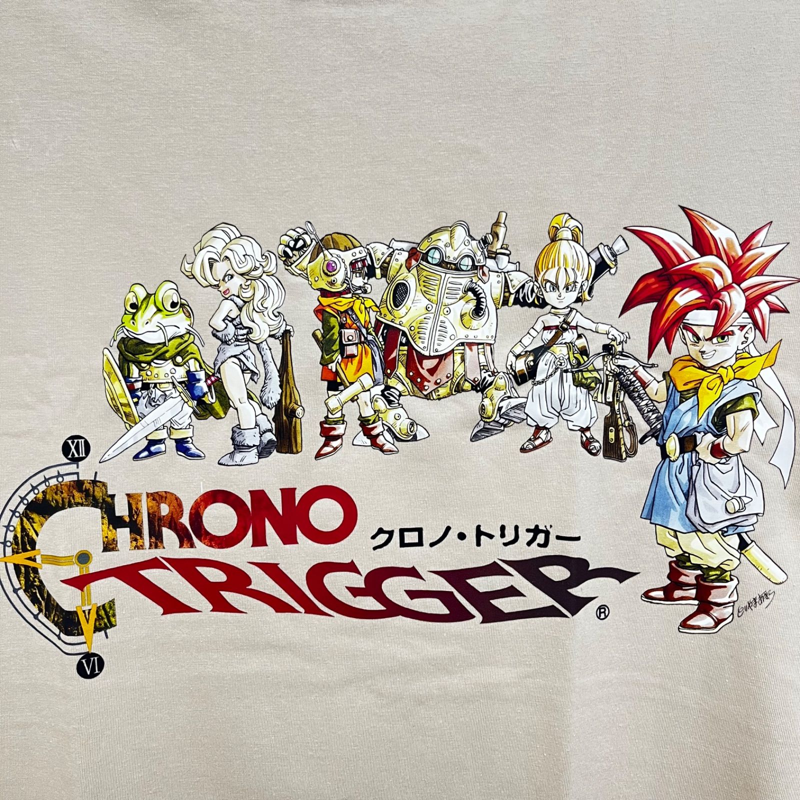 新品】クロノトリガー Chrono Trigger ゲーム アニメ ムービーTシャツ