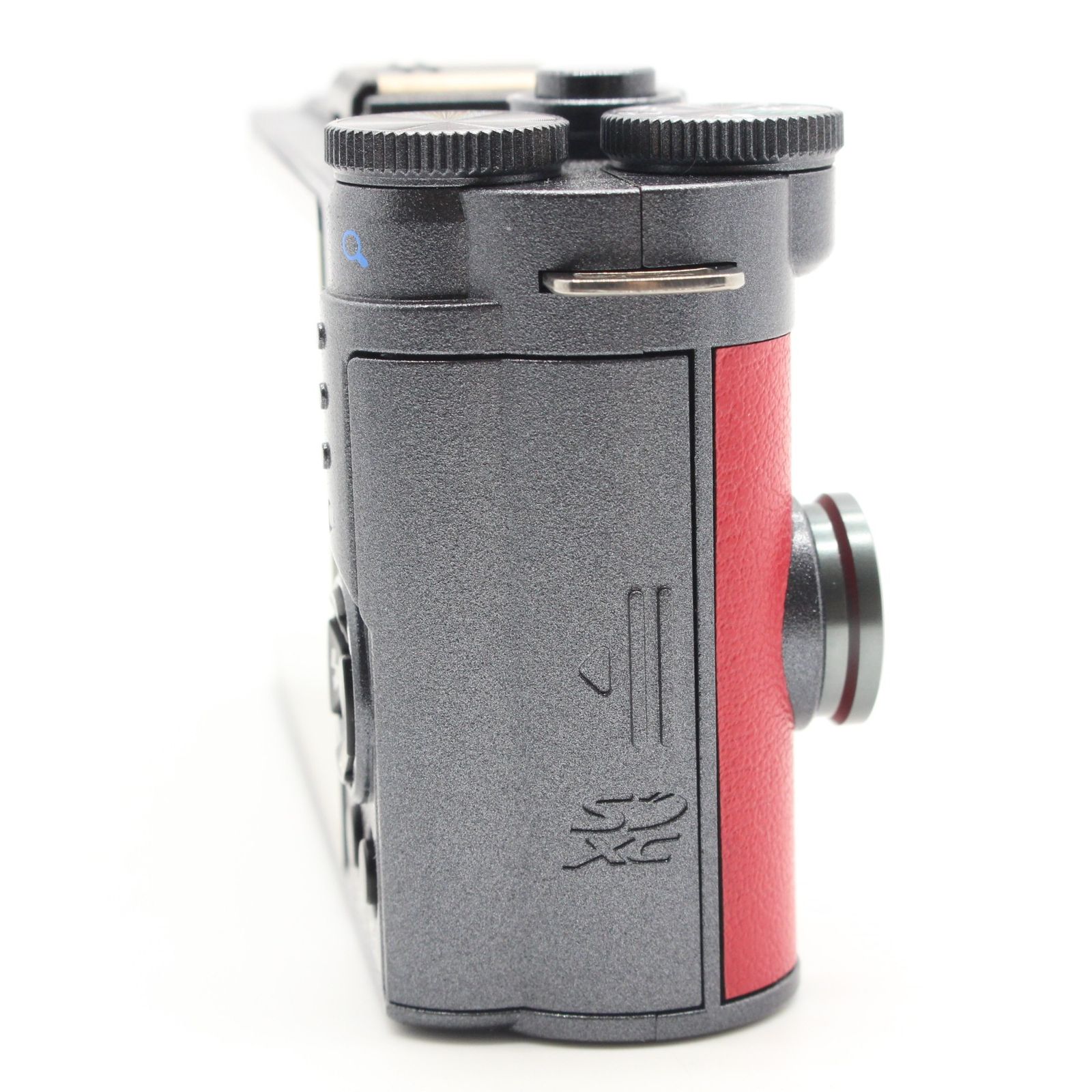 ☆美品☆ペンタックス PENTAX Q-S1 ボディガンメタル レッド×グレー