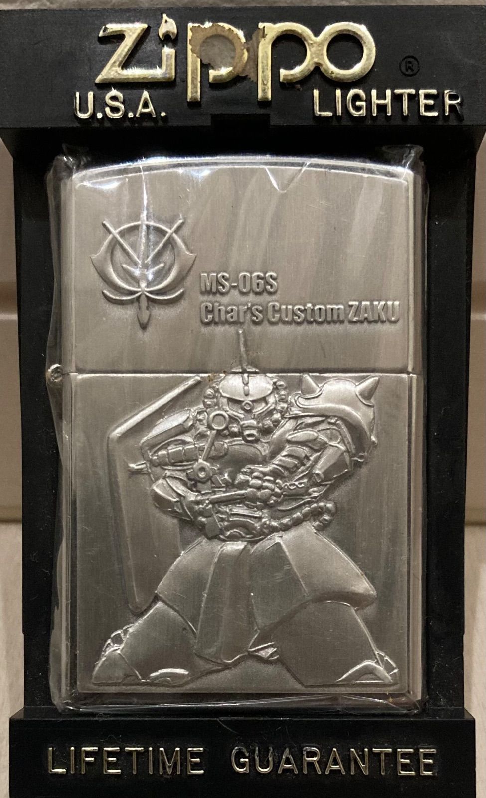 ガンダム「MS-06S シャア専用ザク」デザイン Zippo ライター