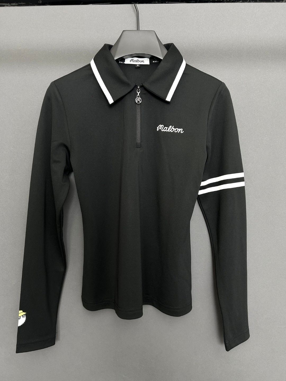マルボン ゴルフウェア レディース 長袖Tシャツ ポロシャツ 女性用ゴルフルック MALBON GOLF(マルボンゴルフ) 長袖 カラー T