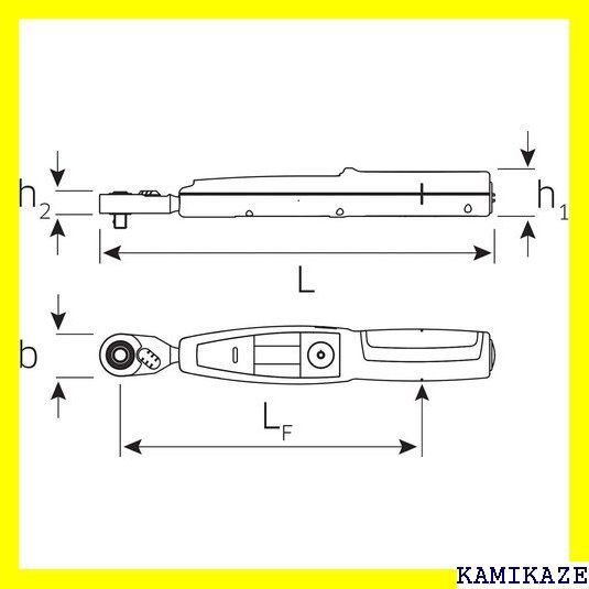 ☆便利_Z016 STAHLWILLE スタビレー 701/2 1/4SQ デ トルクレンチ1