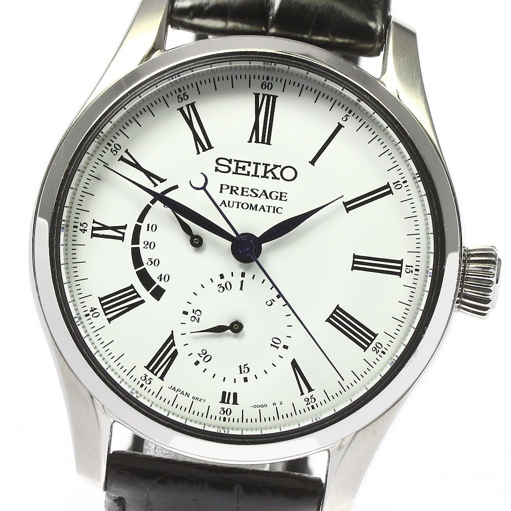 セイコー SEIKO SARW035/6R27-00L0 プレザージュ パワーリザーブ 琺瑯