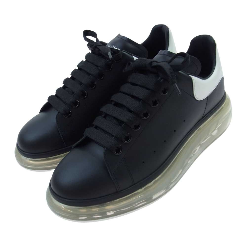 Alexander McQueen アレキサンダーマックイーン スニーカー 604232WHX981041 OVERSIZED LARRY  SNEAKER オーバーサイズ ラリー クリアソール ローカット レースアップ スニーカー ブラック系【中古】 - メルカリ