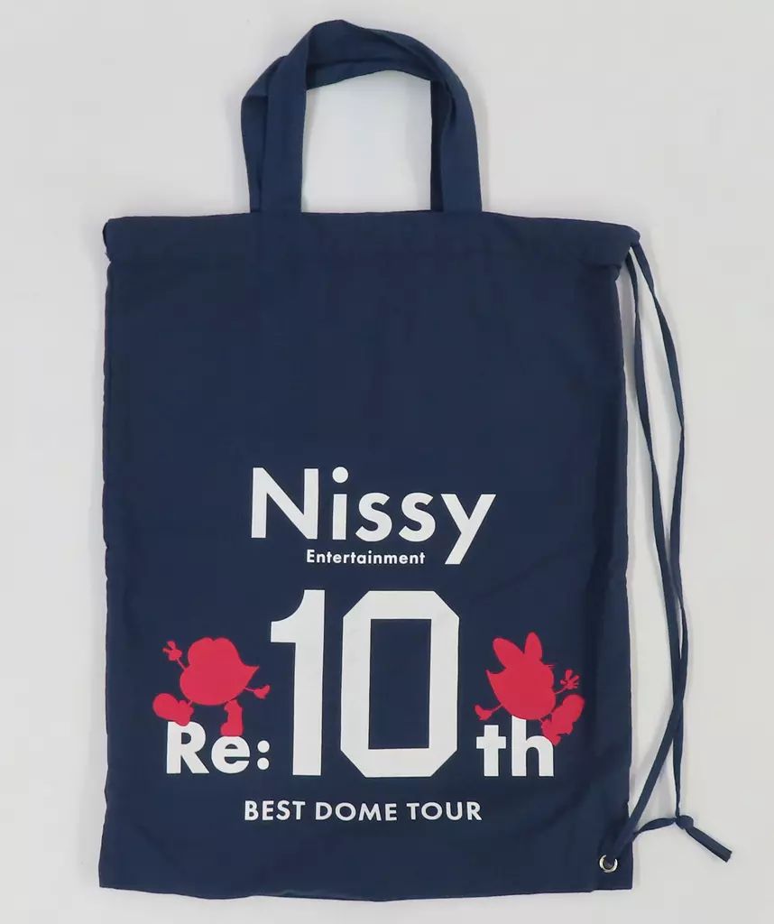 Nissy Re:10th トートバッグ 中古】バッグ [単品] Nissy(西島隆弘) 肩紐付きコットンバッグ