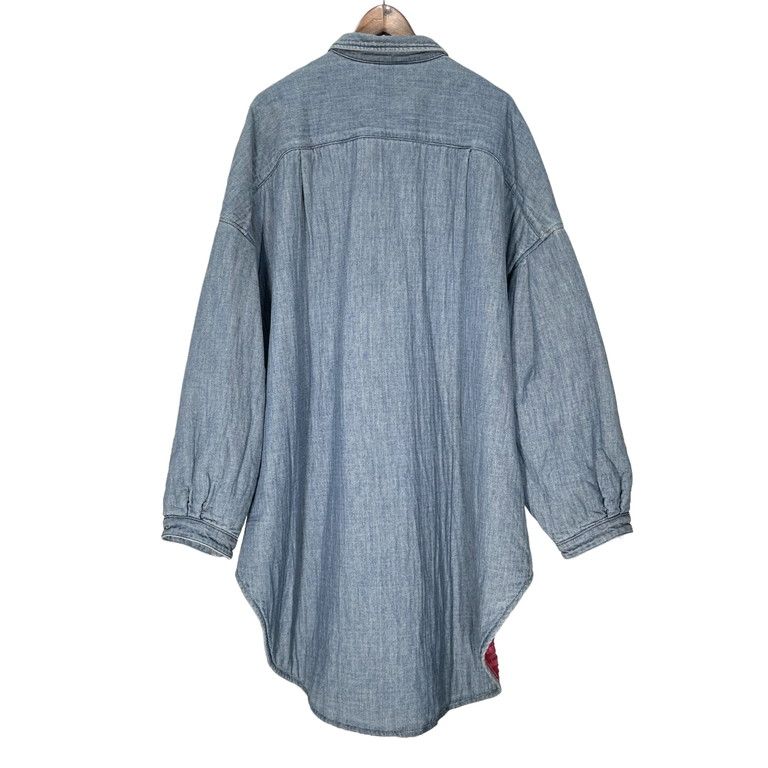 KAPITAL 18AW 二重織デニム×キルティング スラッピーシャツ