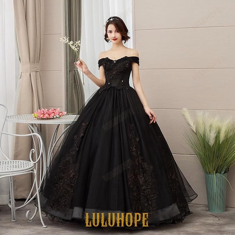 ドレス 結婚式 二次会 花嫁 ブラック 黒 ウェディング 楽天市場