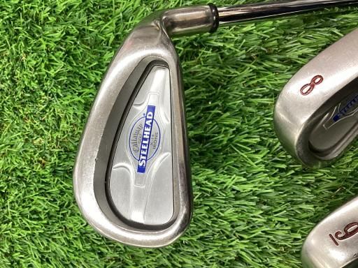 キャロウェイ STEELHEAD X-14 8S USA アイアンセット IR CONSTANT WEIGHT STEEL フレックスUI メンズ 男性用 右利き 右用 Dランク ゴルフクラブ