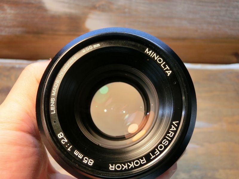7177 希少 MINOLTA VARISOFT ROKKOR 85mm 2.8 - メルカリ