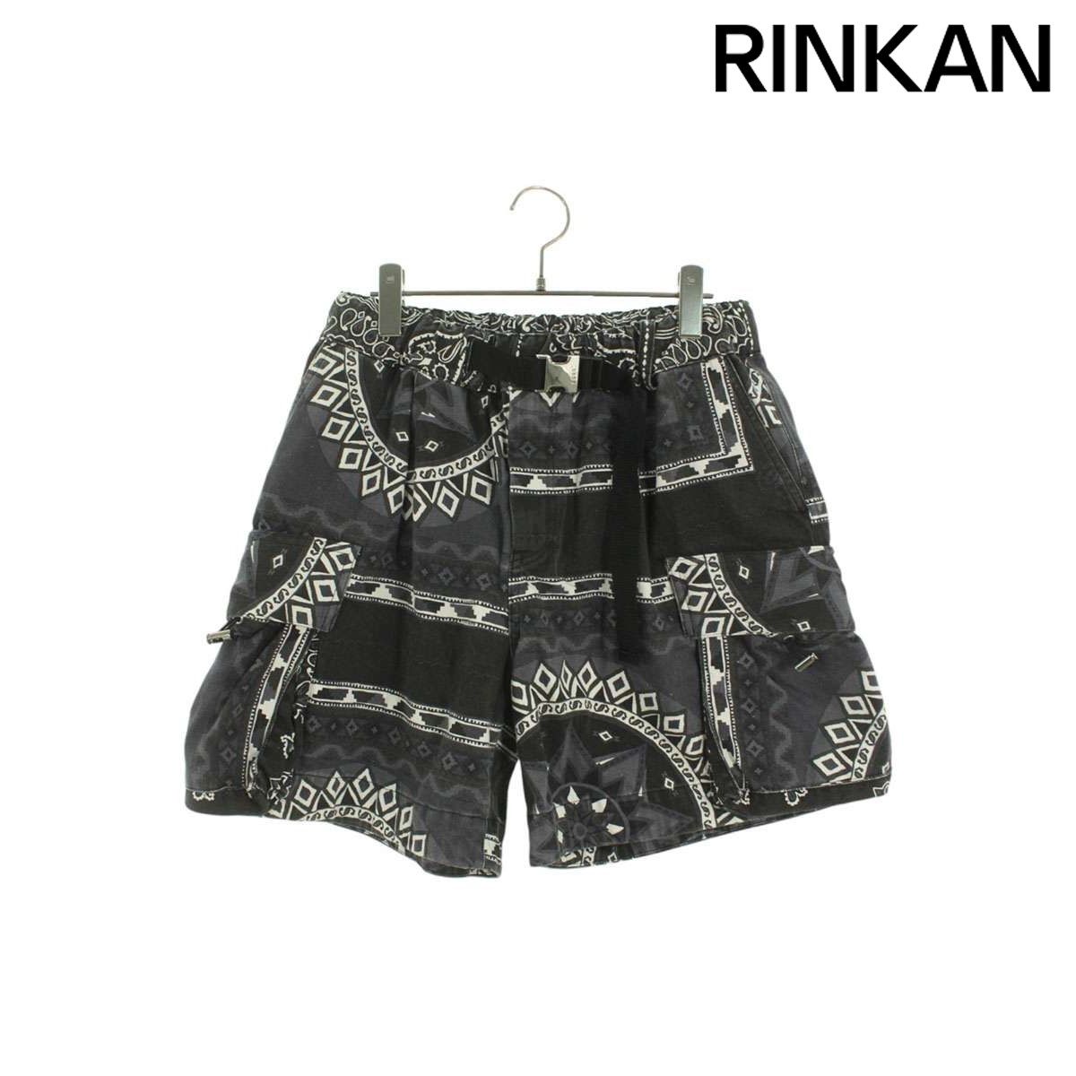 サカイ 22SS 22-02693M バンダナ柄カーゴイージーショーツ メンズ 1  