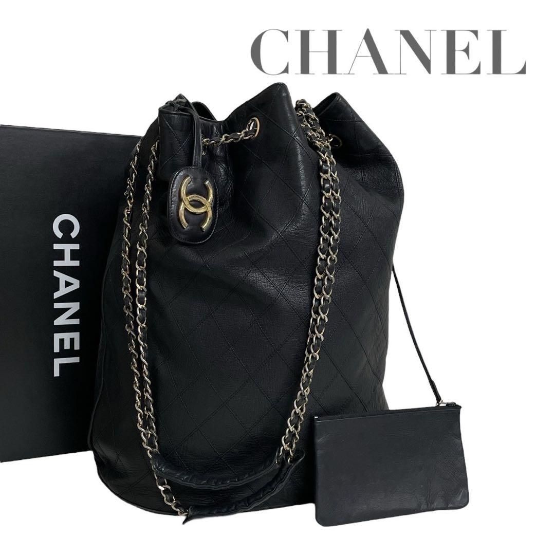 価格交渉/質問大歓迎♪】シャネル ビコローレ 巾着 セミチェーン